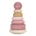 Anillos apilables balanceables rosa - Imagen 1