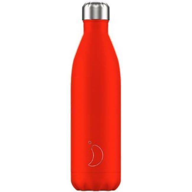 Botella Chilly rojo neón 750 ml - Imagen 1