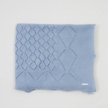 Chal puntas azul - Imagen 1