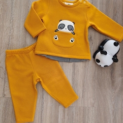 Chándal niño mostaza - Imagen 1