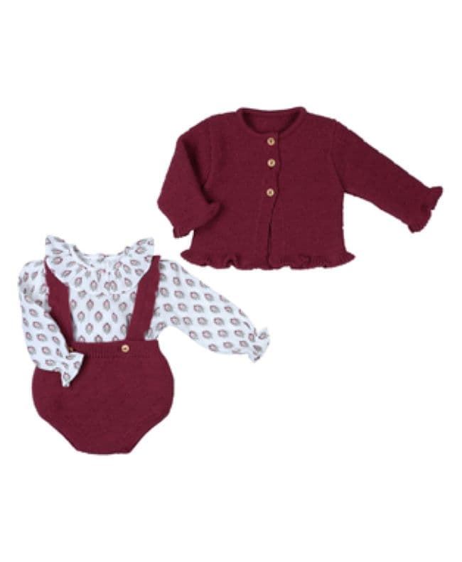 Conjunto 3 piezas berenjena - Imagen 1