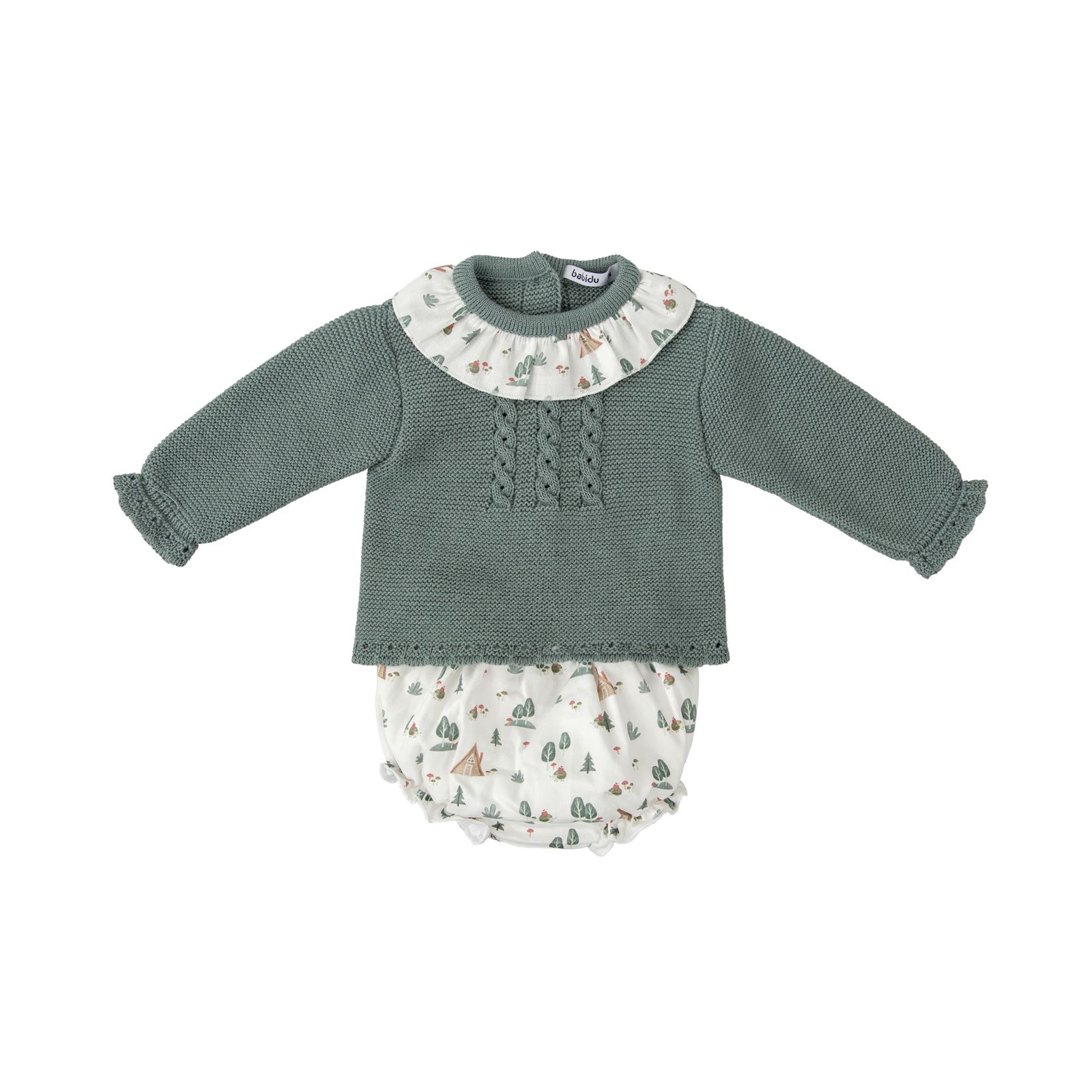 Conjunto 3 piezas verde - Imagen 1