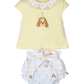 Conjunto amarillo niña - Imagen 1