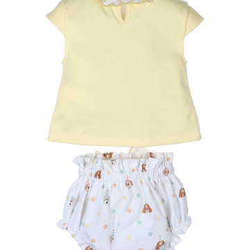 Conjunto amarillo niña - Imagen 2