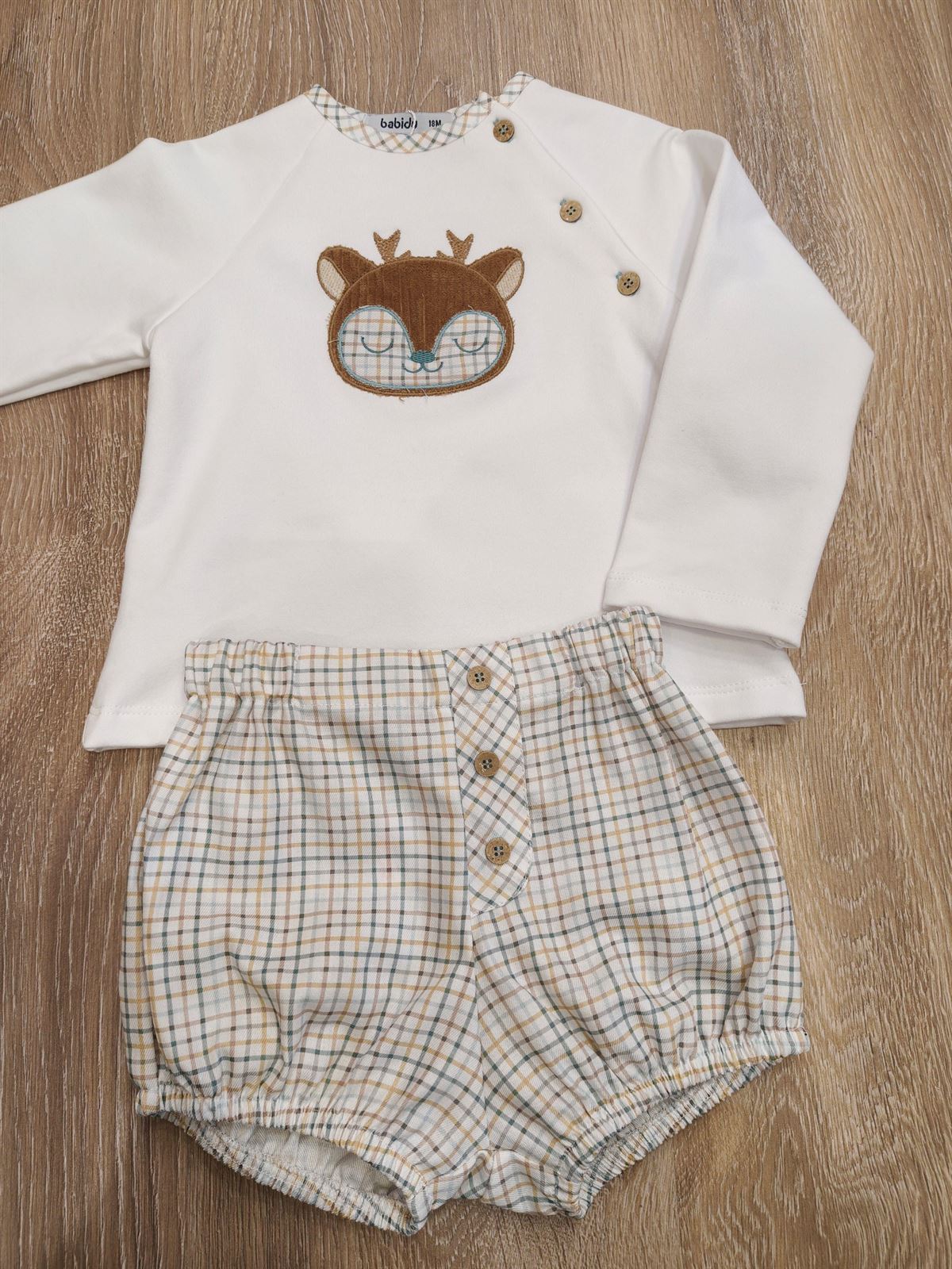 Conjunto ciervo niño - Imagen 1