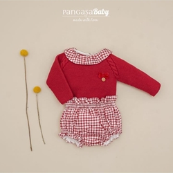 Conjunto granate niña - Imagen 1