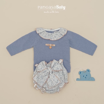 Conjunto niña bruma+ flores - Imagen 1