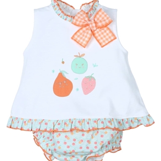 Conjunto niña frutas - Imagen 1