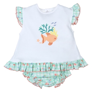 Conjunto niña peces - Imagen 1