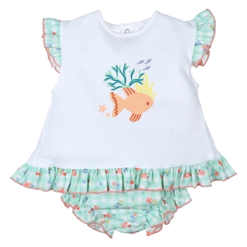 Conjunto niña peces - Imagen 1