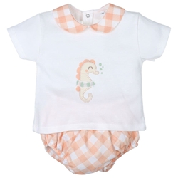 Conjunto niño caballito mar - Imagen 1