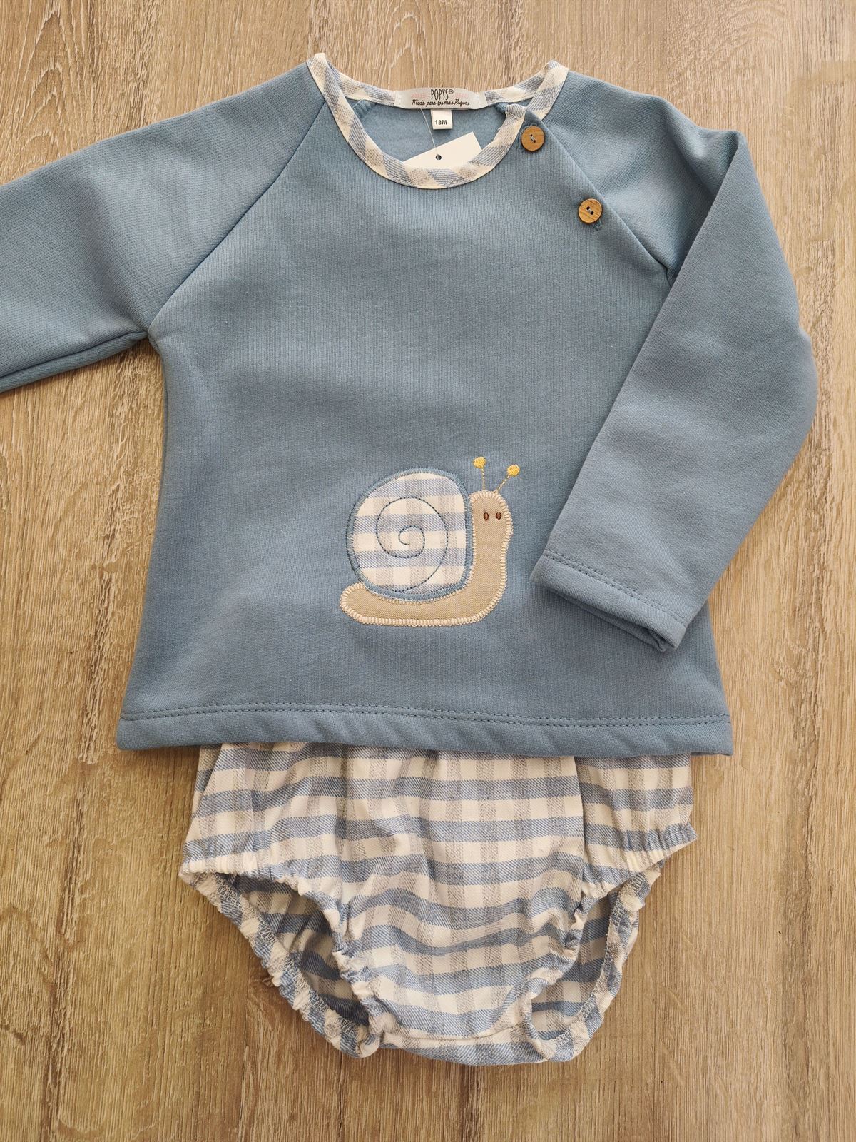 Conjunto niño caracol - Imagen 1