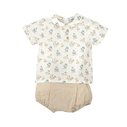 CONJUNTO NIÑO SAFARI - Imagen 1