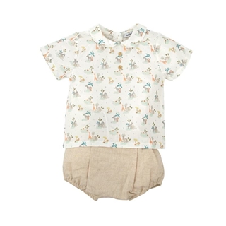 CONJUNTO NIÑO SAFARI - Imagen 1