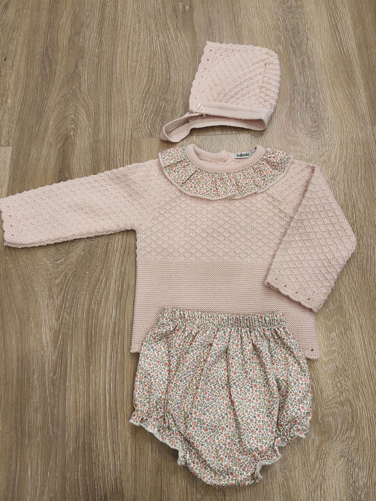 Conjunto rosa punto - Imagen 1