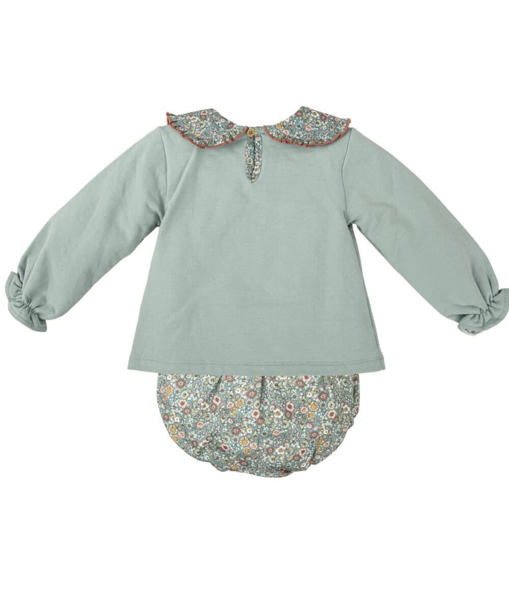 Conjunto verde niña - Imagen 2
