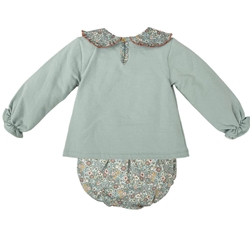 Conjunto verde niña - Imagen 2