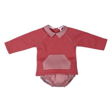 Conjunto vichy teja - Imagen 1