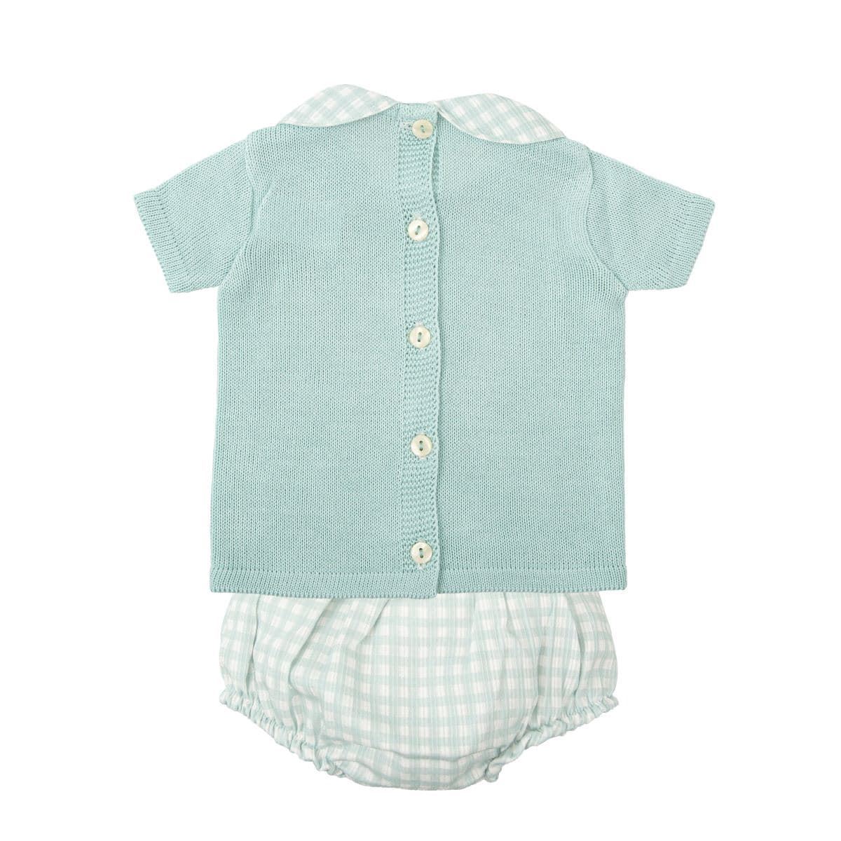 Conjunto vichy verde - Imagen 2
