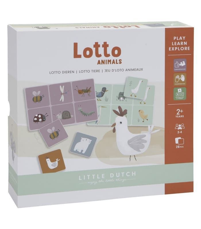 Juego lotto animales - Imagen 1