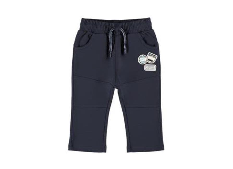 Pantalon azul marino apliques - Imagen 1