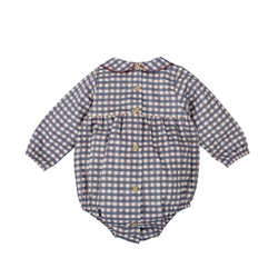 Pelele cuadros azul - Imagen 2