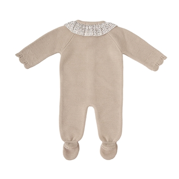 Pelele enterizo punto con capota - Imagen 2