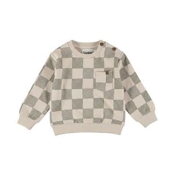 Sudadera cuadros - Imagen 1