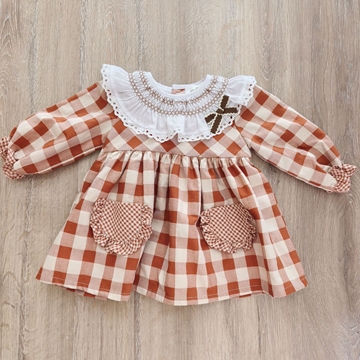 Vestido cuadros - Imagen 1